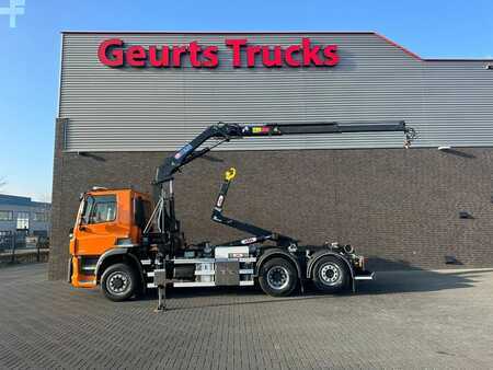 Camion 2024 DAF CF 450 6X4H-4 BL + HYVA HAAKARMSYSTEEM + HMF 1320 K2-RCS KRAAN/K (1)