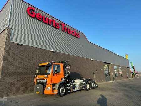 Camion 2024 DAF CF 450 6X4H-4 BL + HYVA HAAKARMSYSTEEM + HMF 1320 K2-RCS KRAAN/K (5)