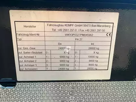 Remorques industrielles 2023 Kempf 3 ASSIE CONTAINER AANHANGER (15)