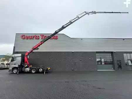 Náklaďák 0 Mercedes-Benz Actros 2553 6X2 TREKKER +HMF 4020 K6 +FJ 600 K4 JIB KRAAN/KRAN/C (1)