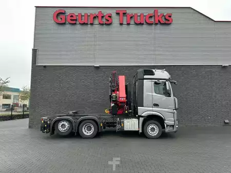 Náklaďák 0 Mercedes-Benz Actros 2553 6X2 TREKKER +HMF 4020 K6 +FJ 600 K4 JIB KRAAN/KRAN/C (10)