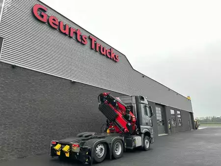 Náklaďák 0 Mercedes-Benz Actros 2553 6X2 TREKKER +HMF 4020 K6 +FJ 600 K4 JIB KRAAN/KRAN/C (11)