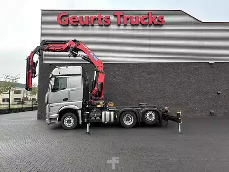 Náklaďák 0 Mercedes-Benz Actros 2553 6X2 TREKKER +HMF 4020 K6 +FJ 600 K4 JIB KRAAN/KRAN/C (5)