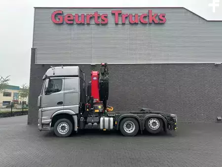 Náklaďák 0 Mercedes-Benz Actros 2553 6X2 TREKKER +HMF 4020 K6 +FJ 600 K4 JIB KRAAN/KRAN/C (7)