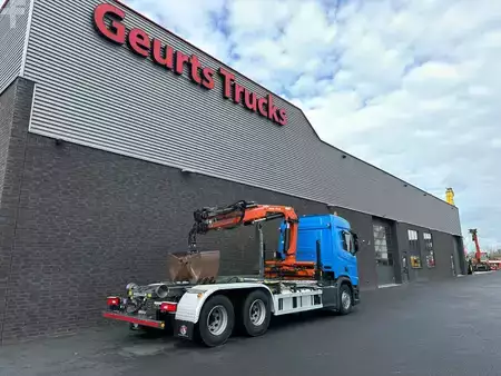 Truck 0 Scania R580 V8 6X4 HAAKARM + ATLAS AK 172.3E KRAAN/KRAN/CRANE/GRUA (10)