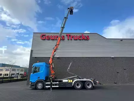 Truck 0 Scania R580 V8 6X4 HAAKARM + ATLAS AK 172.3E KRAAN/KRAN/CRANE/GRUA (4)