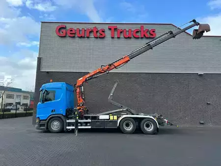 Truck 0 Scania R580 V8 6X4 HAAKARM + ATLAS AK 172.3E KRAAN/KRAN/CRANE/GRUA (5)