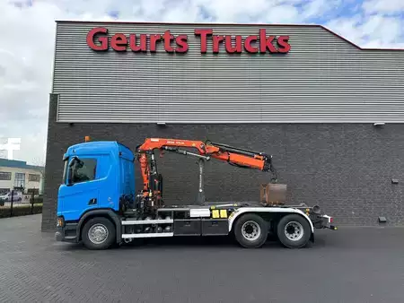 Truck 0 Scania R580 V8 6X4 HAAKARM + ATLAS AK 172.3E KRAAN/KRAN/CRANE/GRUA (6)