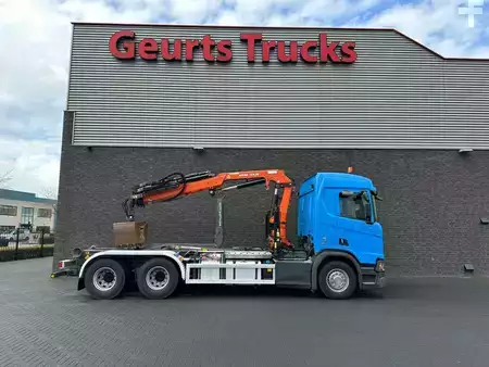 Truck 0 Scania R580 V8 6X4 HAAKARM + ATLAS AK 172.3E KRAAN/KRAN/CRANE/GRUA (9)
