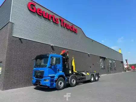 Camión 0 MAN TGS 35.430 8X4 BL + PALFINGER HAAK+20ASLD5+ PALFINGER PK 37.002 (10)