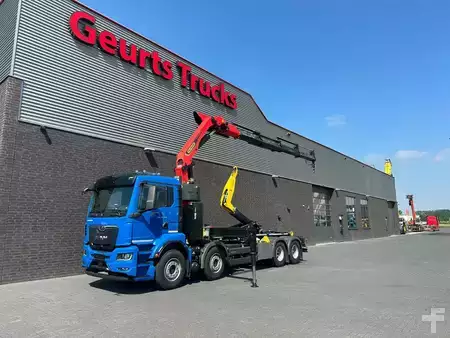 Camión 0 MAN TGS 35.430 8X4 BL + PALFINGER HAAK+20ASLD5+ PALFINGER PK 37.002 (2)