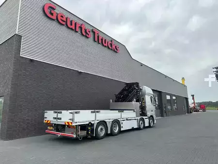 Lastbil 2020 DAF XF 530 8X2+HIAB 1055E-8+JIB 150X-6 KRAAN/KRAN/CRANE.GRUA (11)