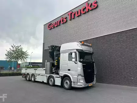 Lastbil 2020 DAF XF 530 8X2+HIAB 1055E-8+JIB 150X-6 KRAAN/KRAN/CRANE.GRUA (12)