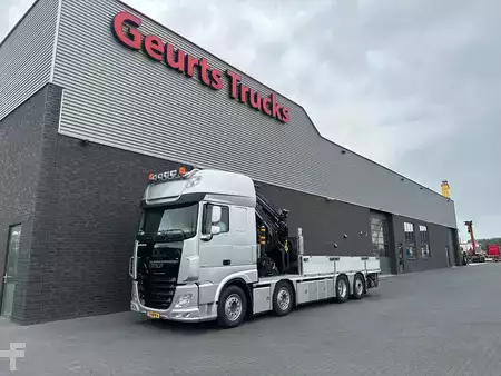 Lastbil 2020 DAF XF 530 8X2+HIAB 1055E-8+JIB 150X-6 KRAAN/KRAN/CRANE.GRUA (8)