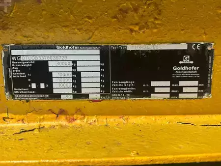 Reboque 0 Goldhofer TU 3-24/80 DIEPLADER AANHANGER + RAMPEN (15)