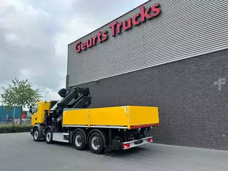 Kamion 0 Scania G450 8X4 BAKWAGEN + PALFINGER PK 110002 = JIB PJ 170 KRAAN / KRA (10)