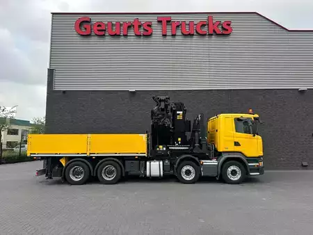 Kamion 0 Scania G450 8X4 BAKWAGEN + PALFINGER PK 110002 = JIB PJ 170 KRAAN / KRA (11)
