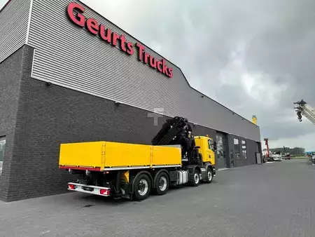 Kamion 0 Scania G450 8X4 BAKWAGEN + PALFINGER PK 110002 = JIB PJ 170 KRAAN / KRA (12)