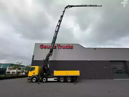 Kamion 0 Scania G450 8X4 BAKWAGEN + PALFINGER PK 110002 = JIB PJ 170 KRAAN / KRA (4)