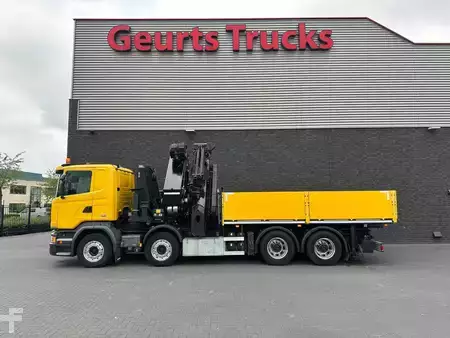 Kamion 0 Scania G450 8X4 BAKWAGEN + PALFINGER PK 110002 = JIB PJ 170 KRAAN / KRA (8)