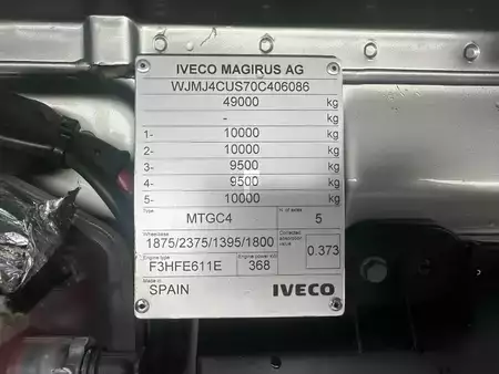 Truck 2019 Iveco Trakker 500 10X4 KIPPER/TIPPER./PIET RUIZEVELD 26M3 (17)