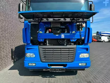 Ciężarówka 2007 DAF XF 480 8X4 TREKKER-BAKWAGEN COMBI + PALFINGER PK 85002 E KRAAN + (19)