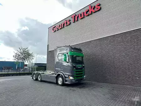Lastkraftwagen 2024 Scania S660 V8 6X4 B6X4 NB HAAKARM/ABROLLER/CONTAINERSYSTEEM (7)