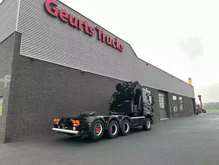 Caminhão 2019 Volvo FH 500 8X4 TREKKER-BAKWAGEN +HIAB 408-8+LIER KRAAN/KRAN/CRANE/GR (13)