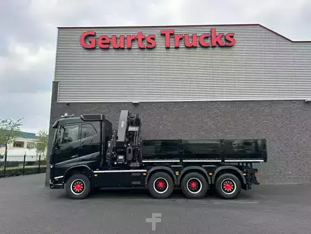 Caminhão 2019 Volvo FH 500 8X4 TREKKER-BAKWAGEN +HIAB 408-8+LIER KRAAN/KRAN/CRANE/GR (15)