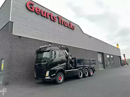 Caminhão 2019 Volvo FH 500 8X4 TREKKER-BAKWAGEN +HIAB 408-8+LIER KRAAN/KRAN/CRANE/GR (16)
