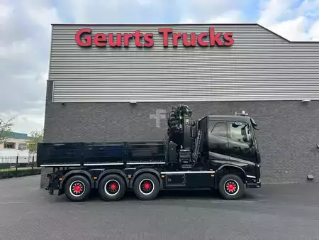 Caminhão 2019 Volvo FH 500 8X4 TREKKER-BAKWAGEN +HIAB 408-8+LIER KRAAN/KRAN/CRANE/GR (18)