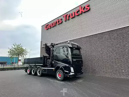 Caminhão 2019 Volvo FH 500 8X4 TREKKER-BAKWAGEN +HIAB 408-8+LIER KRAAN/KRAN/CRANE/GR (19)