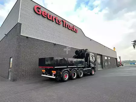 Caminhão 2019 Volvo FH 500 8X4 TREKKER-BAKWAGEN +HIAB 408-8+LIER KRAAN/KRAN/CRANE/GR (20)