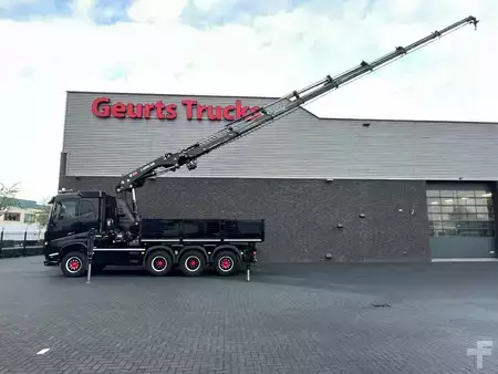 Caminhão 2019 Volvo FH 500 8X4 TREKKER-BAKWAGEN +HIAB 408-8+LIER KRAAN/KRAN/CRANE/GR (4)