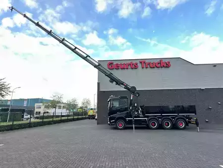 Caminhão 2019 Volvo FH 500 8X4 TREKKER-BAKWAGEN +HIAB 408-8+LIER KRAAN/KRAN/CRANE/GR (5)
