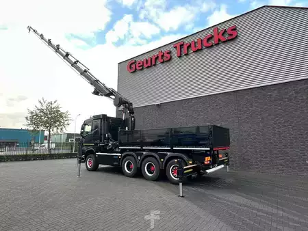 Caminhão 2019 Volvo FH 500 8X4 TREKKER-BAKWAGEN +HIAB 408-8+LIER KRAAN/KRAN/CRANE/GR (7)