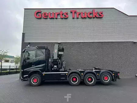 Caminhão 2019 Volvo FH 500 8X4 TREKKER-BAKWAGEN +HIAB 408-8+LIER KRAAN/KRAN/CRANE/GR (9)