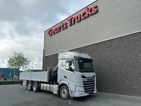 Mobilní jeřáby 0 DAF XF 530 OPENLAADBAK / PRITSCHE / FLATBED MET HIAB X-HIDUO 258 E-7 (13)