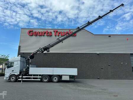 Mobilní jeřáby 0 DAF XF 530 OPENLAADBAK / PRITSCHE / FLATBED MET HIAB X-HIDUO 258 E-7 (4)
