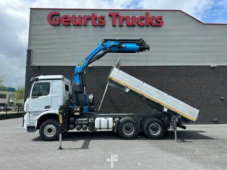 Mobila kranar 0 Mercedes-Benz Arocs 3351 963-2-E 6X4 KIPPER / TIPPER + PALFINGER PK30.002 TEC7 (11)