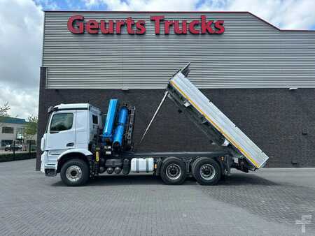Mobila kranar 0 Mercedes-Benz Arocs 3351 963-2-E 6X4 KIPPER / TIPPER + PALFINGER PK30.002 TEC7 (18)