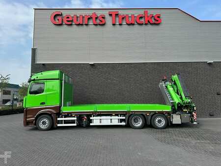 Guindastes móveis 2021 Mercedes-Benz Actros 2545 6X4 OPENLAADBAK MET FASSI F545RA.2.28 XE DINAMIC KRA (10)