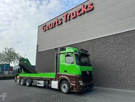 Guindastes móveis 2021 Mercedes-Benz Actros 2545 6X4 OPENLAADBAK MET FASSI F545RA.2.28 XE DINAMIC KRA (14)