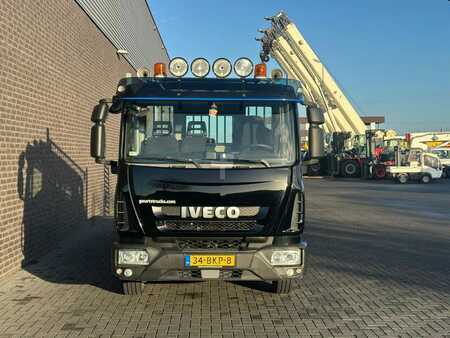 Náklaďák 2018 Iveco Eurocargo 12-60 OPRIJWAGEN / MACHINE TRANSPORTER / PLATEAU (7)