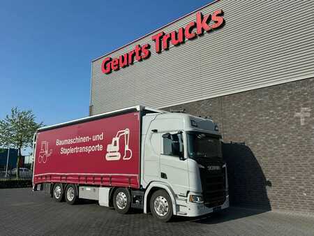 Ciężarówka 0 Scania R540 B8X2*6LB OPRIJWAGEN MET 15 TONS LAADKLEP EN GESLOTEN HUIF M (5)