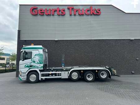 Ciężarówka 2023 Scania R770 8X2 TRIPLE VDL S30-6700 HAAKARMSYSTEEM / ABROLLKIPPER / HOO (7)
