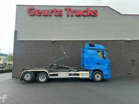 Mercedes-Benz Actros 2545 6X2 MET HIAB MULTILIFT XR21S61 HAAKARMSYSTEEM / ABRO