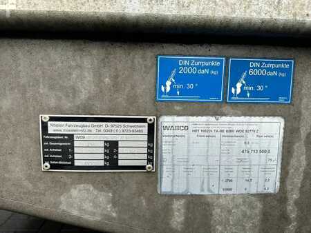 Anhänger 0 Möslein THT 11 BL G 2 ASSER TANDEM AANHANGER MET OPRIJPLANKEN (18)