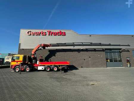 Mobilkraner 0 MAN MAURER TGS 35.480 8X4H-6 BL MET PALFINGER PK92002-SH H KRAAN / K (1)