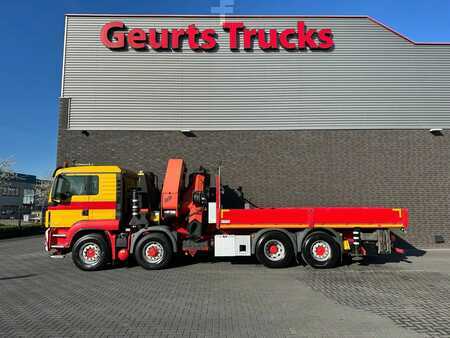 Mobilkraner 0 MAN MAURER TGS 35.480 8X4H-6 BL MET PALFINGER PK92002-SH H KRAAN / K (10)